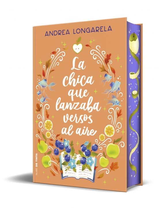 Portada de La chica que lanzaba versos al aire
